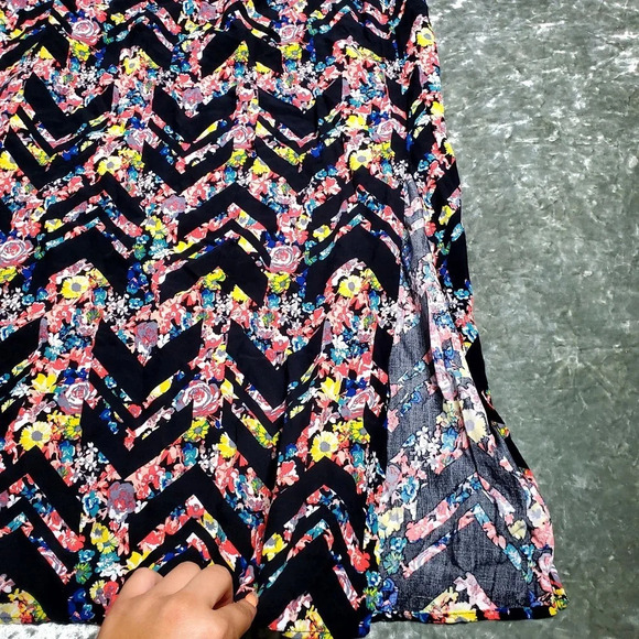 Xhilaration Strapless Floral Maxi Dress - Picture 2 of 5